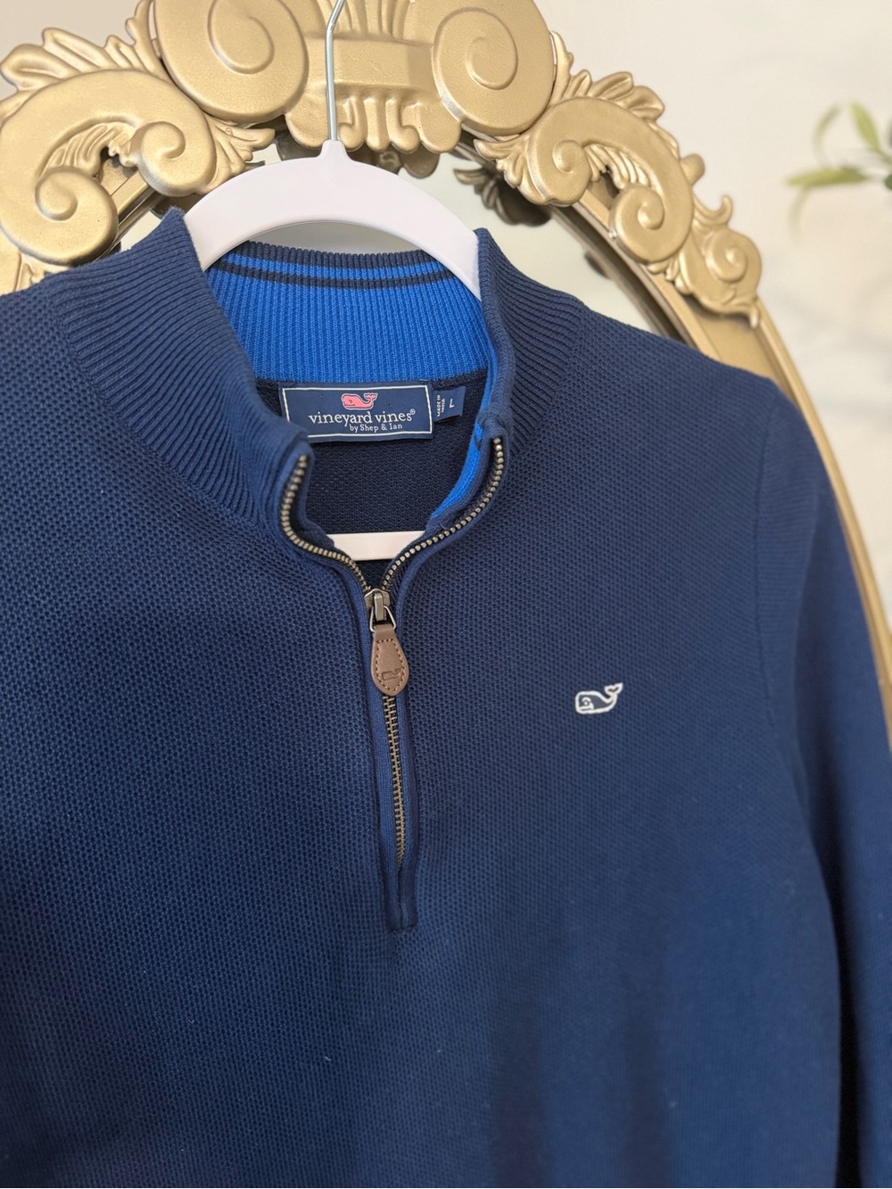 Vineyard Vines Boys Quarter-Zip Sweater